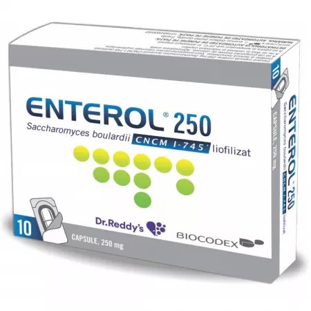 Biocodex Enterol 250mg x 10cps